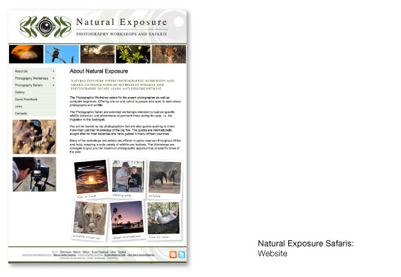 Natural exposure Website